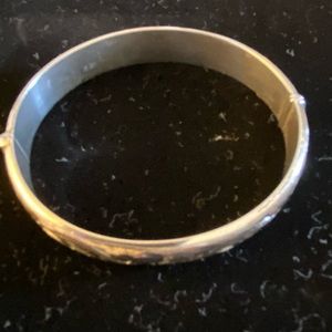 Sterling silver bangle needs a good cleaning
